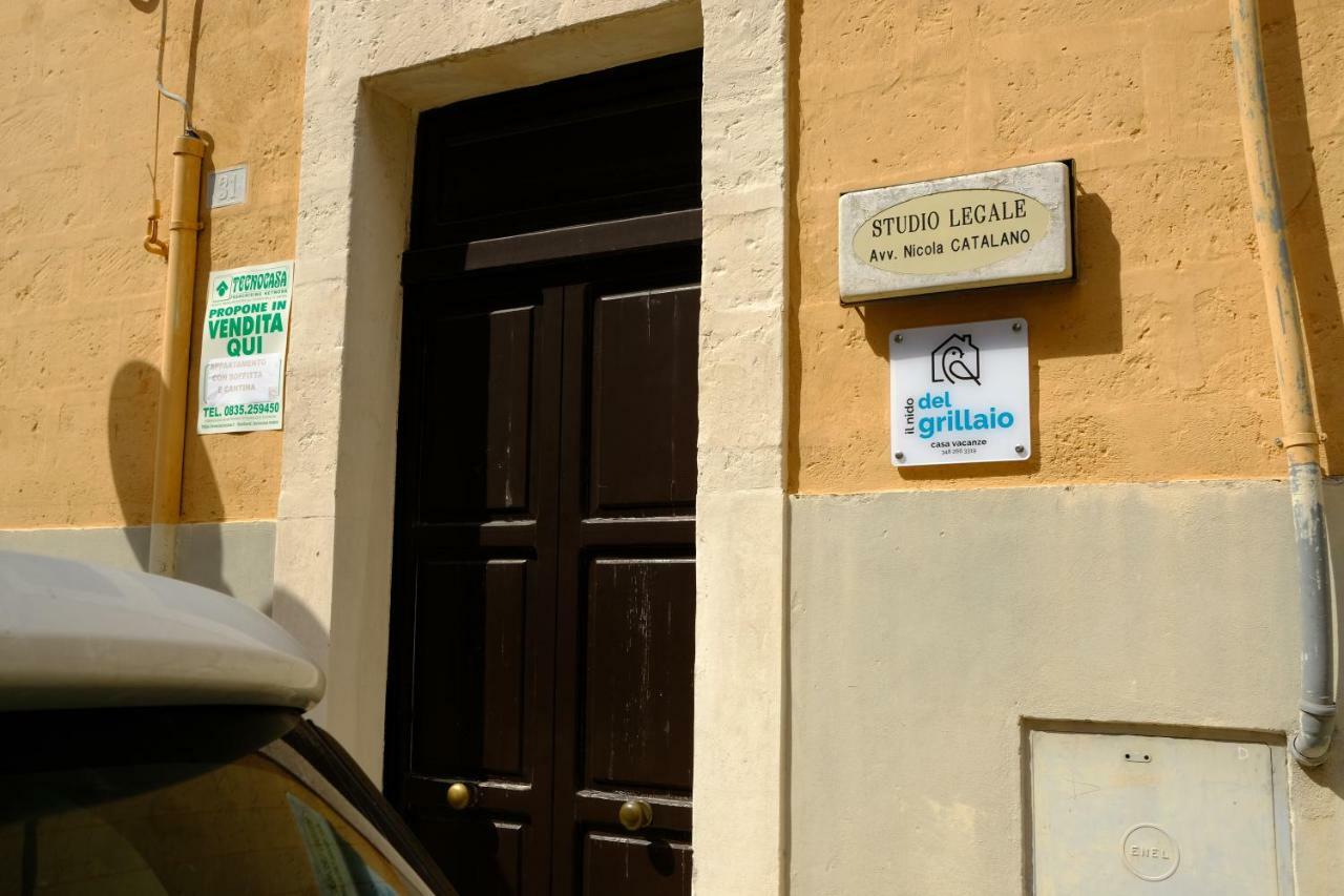Il Nido Del Grillaio Suite & Appartament Matera Exteriör bild